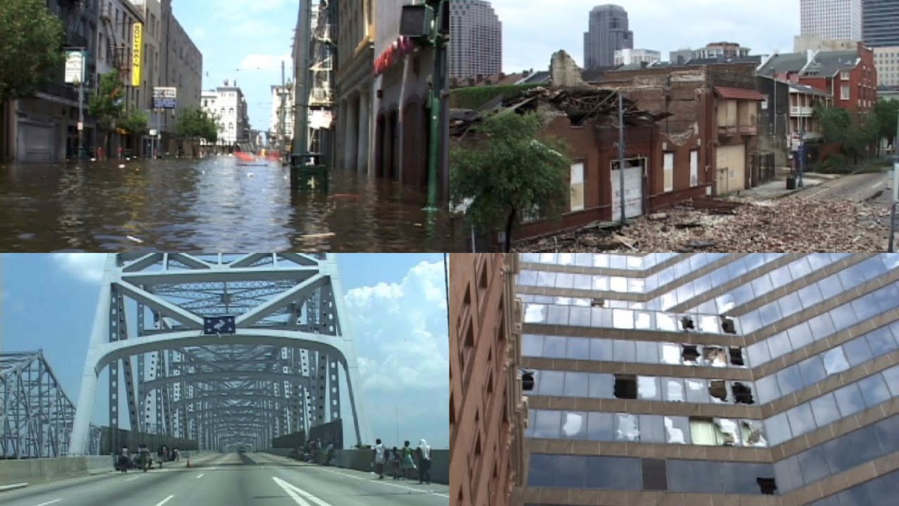Never before seen footage of Hurricane Katrina - August 2005