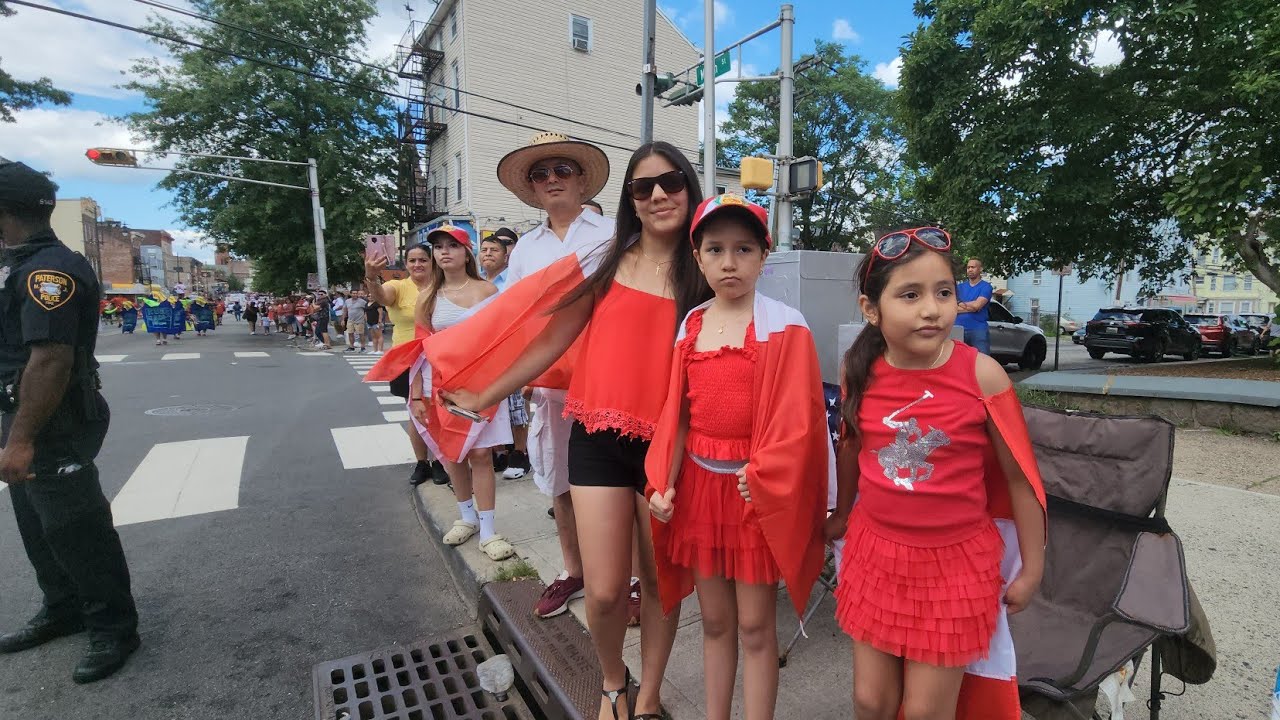 PERUVIAN PARADE 2023 PATERSON NEW JERSEY USA