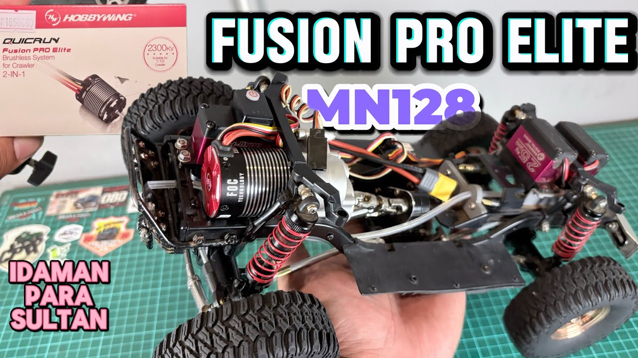 MN128 UPGRADE MOTOR HOBBYWING FUSION PRO ELITE