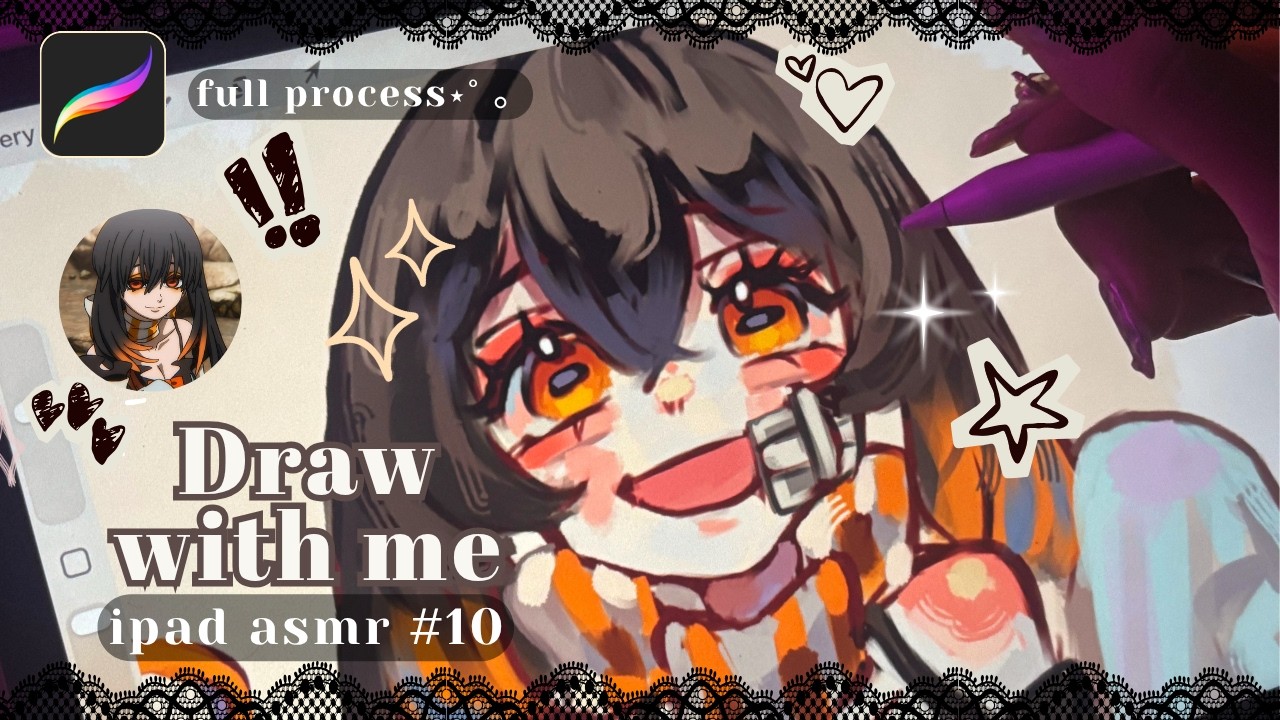 draw with me ⋆˚꩜｡ amo from gachiakuta🥾 full art process✧ ipad asmr┊procreate