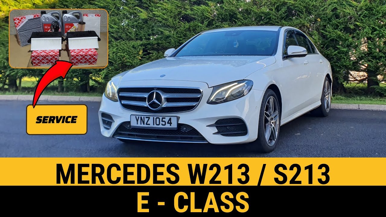 Полное техническое обслуживание Mercedes W213 E350d | Замена масла и всех фильтров (воздушного, т...