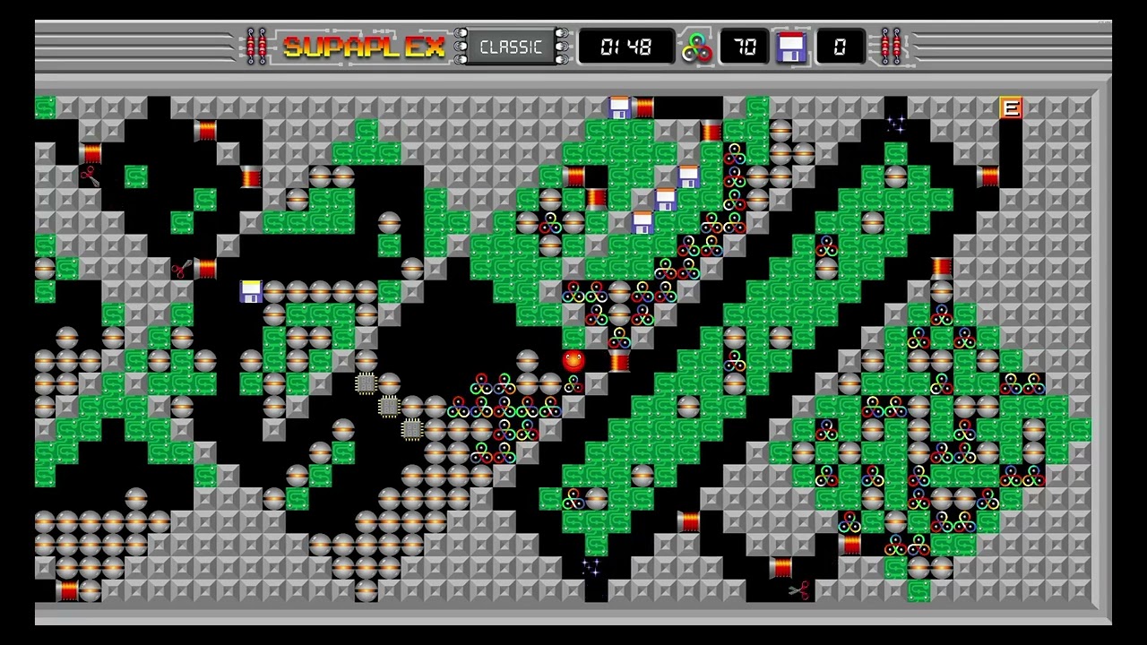 [SUPAPLEX CLASSIC] - LV. 81 : DIAGONAL!