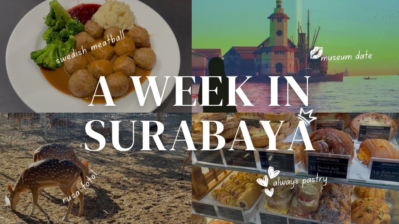 Surabaya Vlog #2 | IKEA, Jalan Tunjungan, Museum Surabaya, Park and Cafe