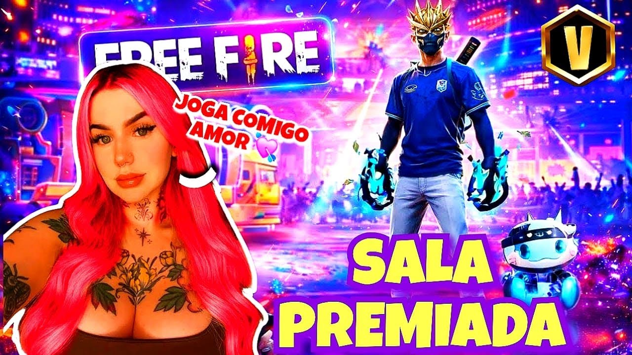 FREE FIRE AO VIVO JOGANDO COM INSCRITOS SALA PREMIADA VALENDO NOVO PASSE X1 DOS CRIA 4X4 6X6FF