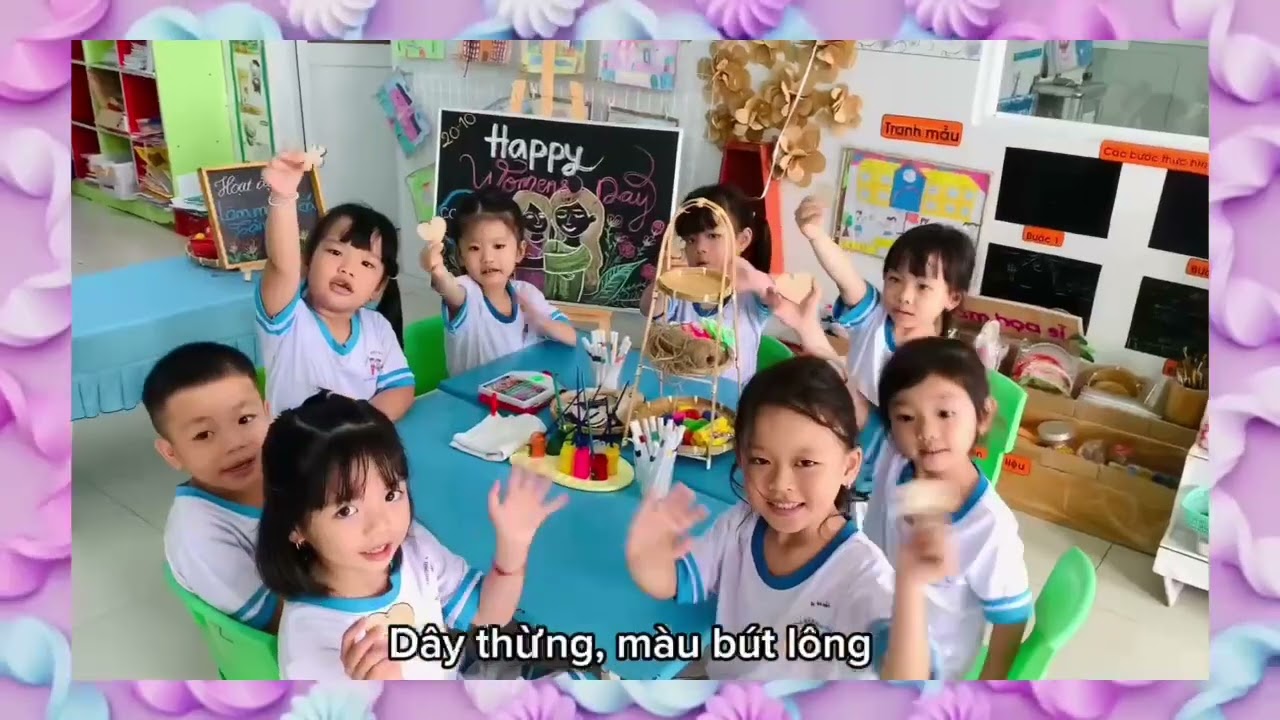 MN 8/3: HOẠT ĐỘNG CHÀO MỪNG 20/10-LỚP LÁ 2