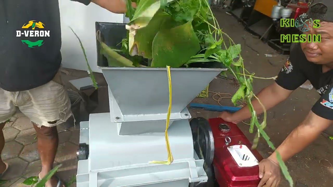 MESIN PENGGILING BAHAN HIJAUAN UNTUK BAHAN PUPUK CAIR