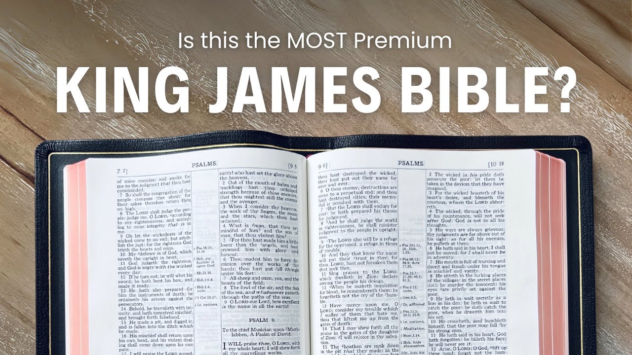 This Super Premium KJV Study Bible is Impressive!