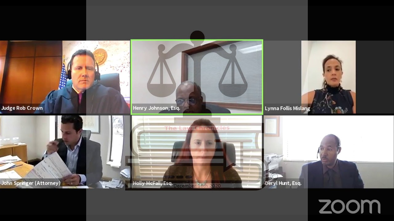 Judge R  Crown Small Claims Pretrial Conferences 1 27 2021