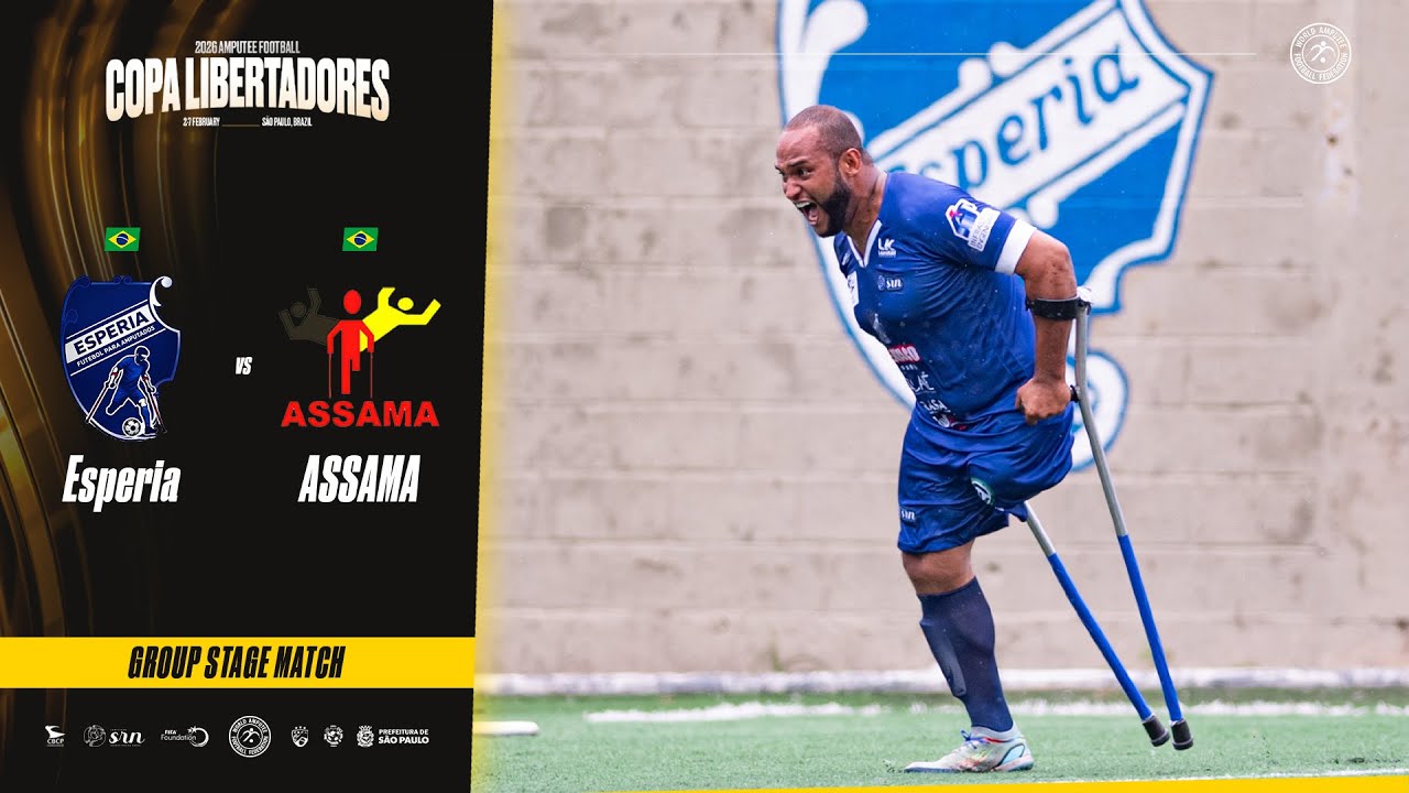 Esperia vs ASSAMA | Amputee Football Copa Libertadores