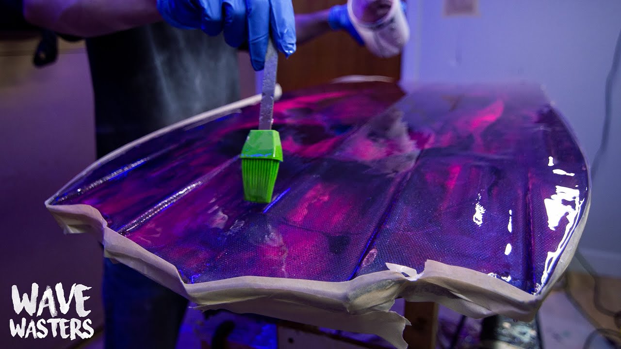 Glassing A Surfboard With Channels - Otter Bite Part 5
