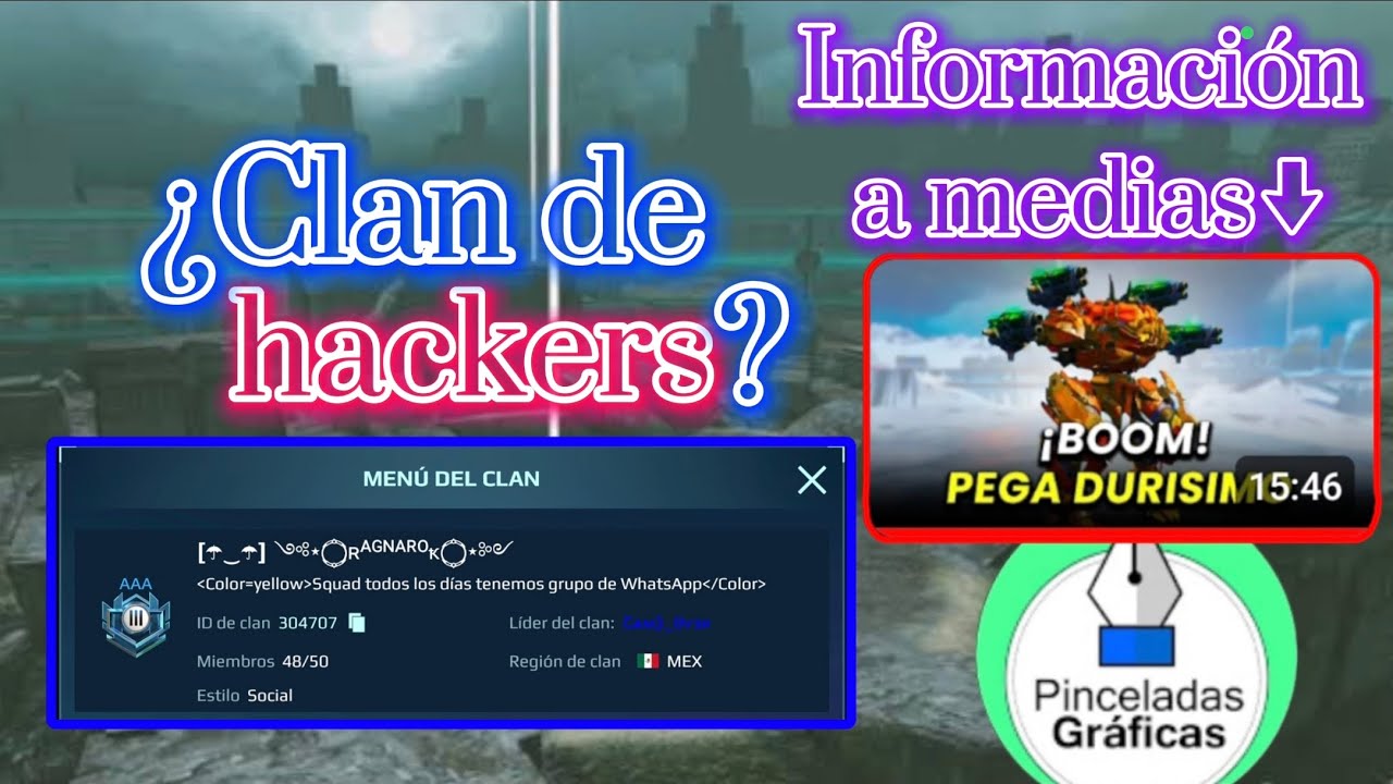 ¿Clan full hackers? • War robots
