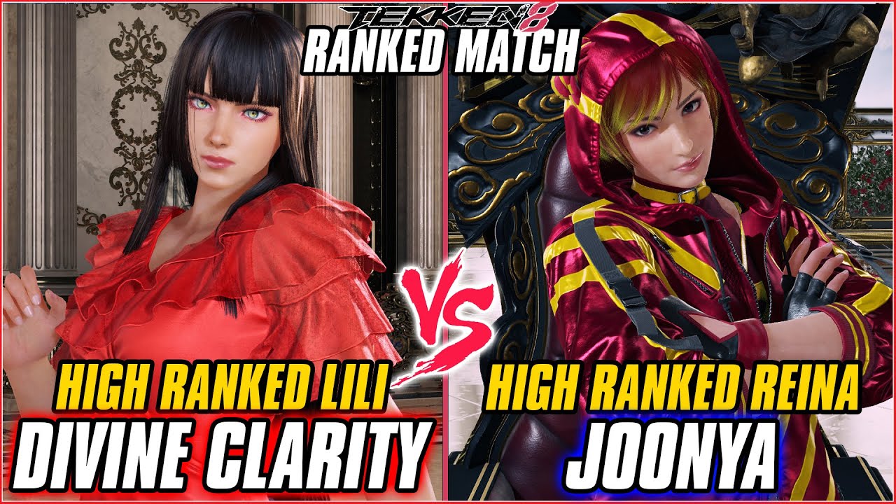 TEKKEN 8 ▰ DIVINE CLARITY (Lili) vs JOONYA (Reina) ▰ T8 HIGH LEVEL GAMEPLAY