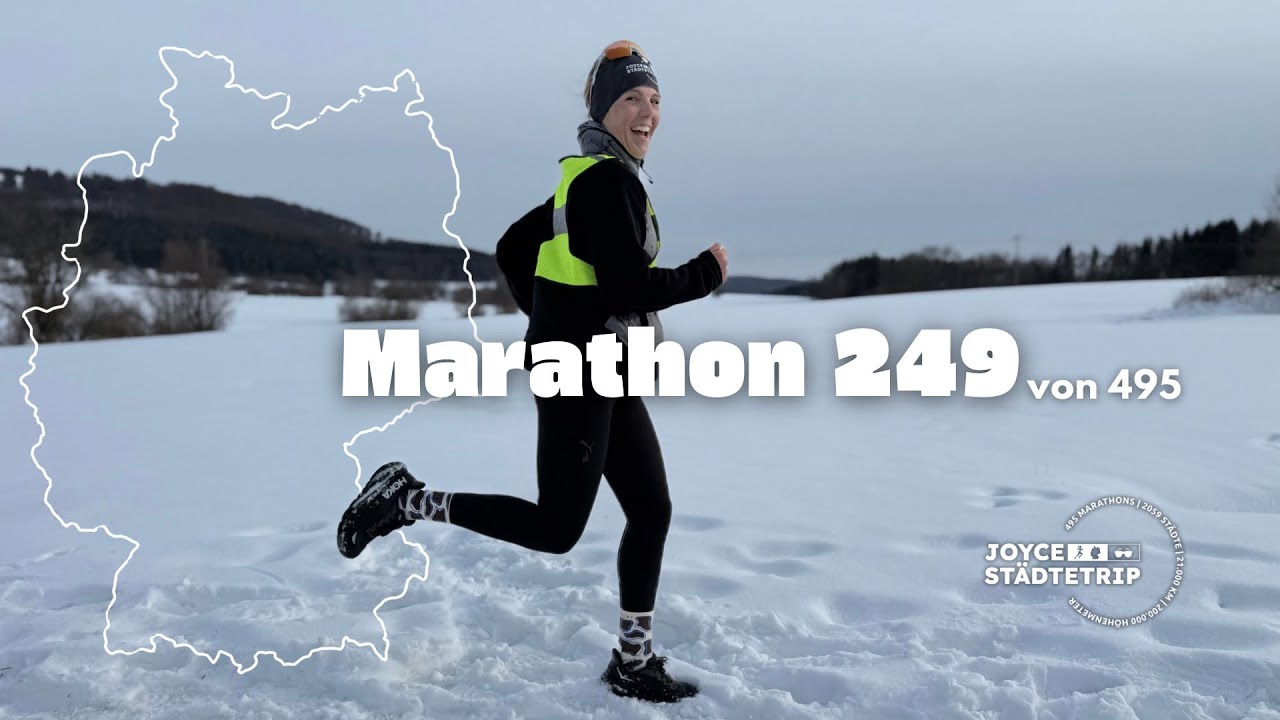 Marathon Nr. 249 – Schneeschlacht & Sonnenschein in der Rhön