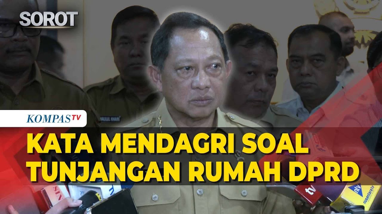 Kata Mendagri Tito soal Tunjangan Rumah Anggota DPRD: Saya Minta Evaluasi