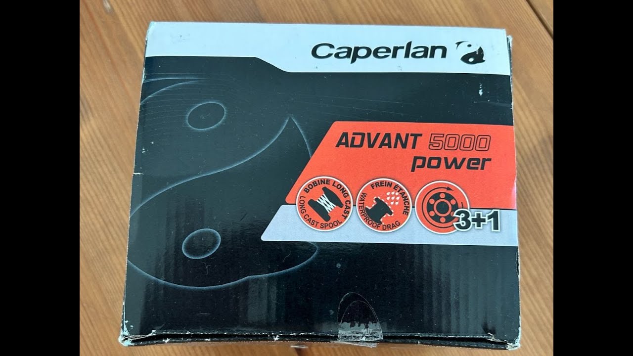 تشحيم moulinet caperlan advant power 5000 black
