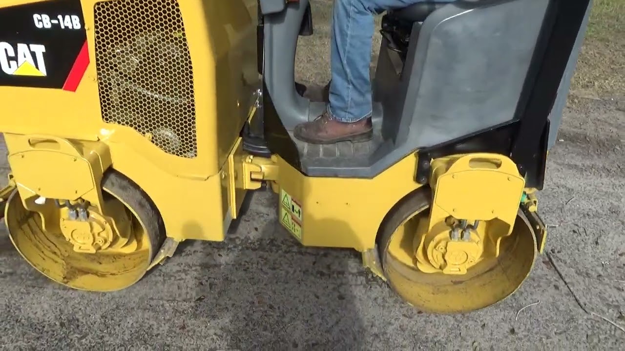 2017 Cat CB14B Double Drum Roller sn 47301472 This Machine Has Sold