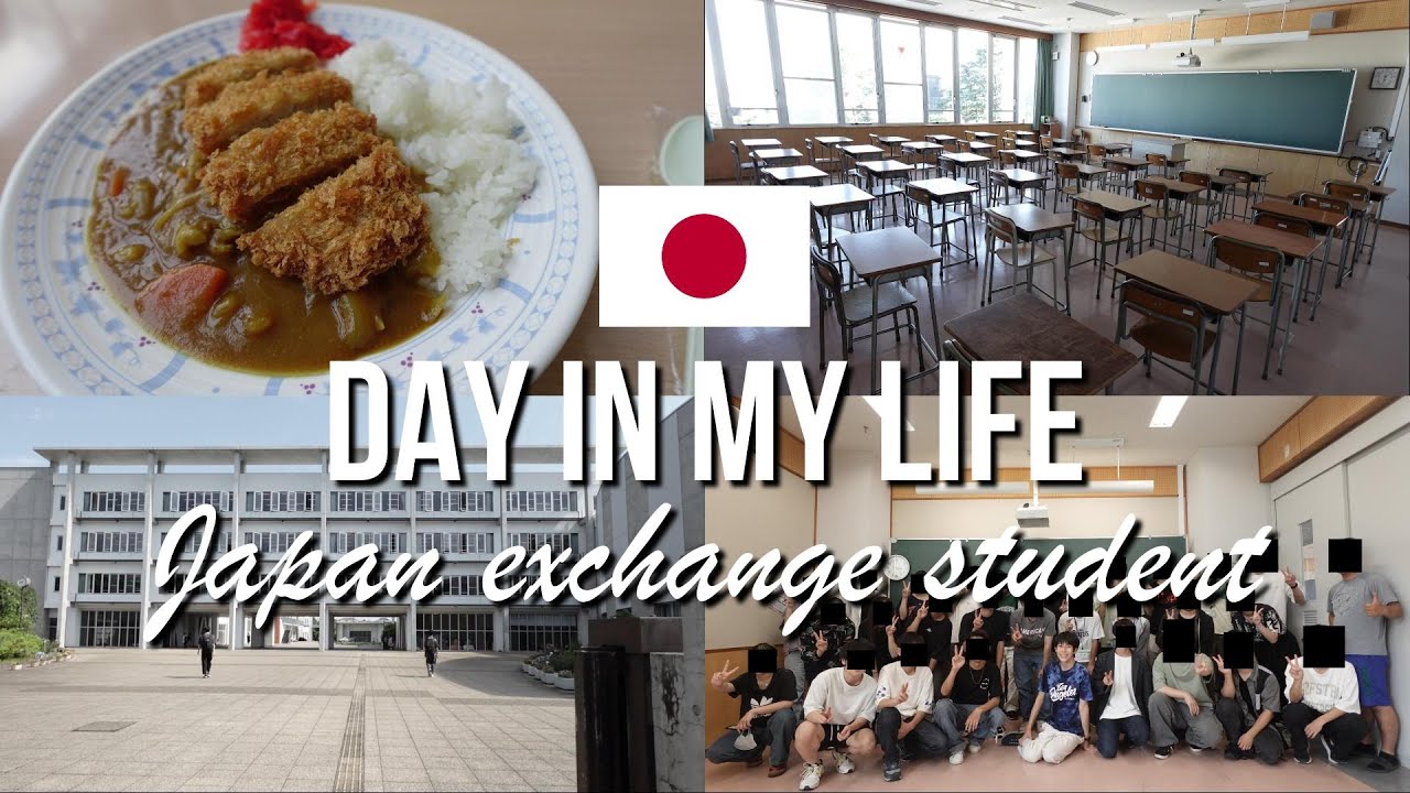 Japan Vlog 🇯🇵 Day in A Japanese High School (exchange student)【留学生の一1日】