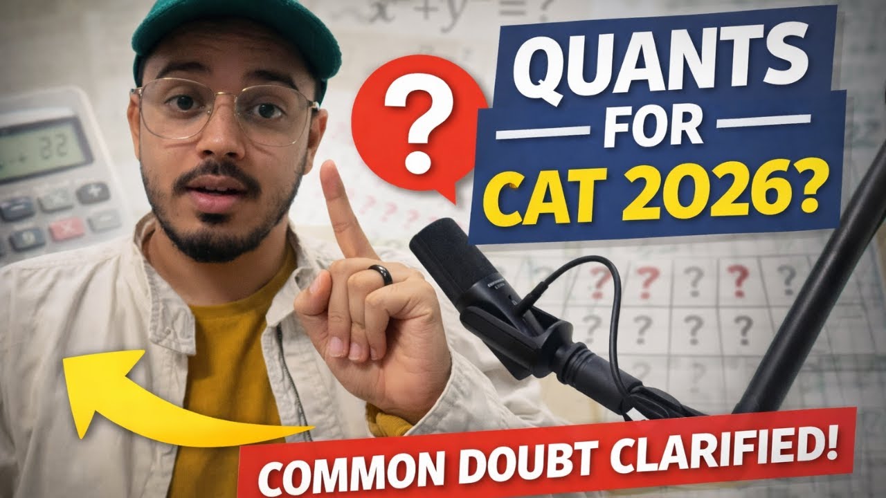 Why CAT Aspirants Struggle in Quants (And Keep Forgetting Old Chapters) | CAT 2026