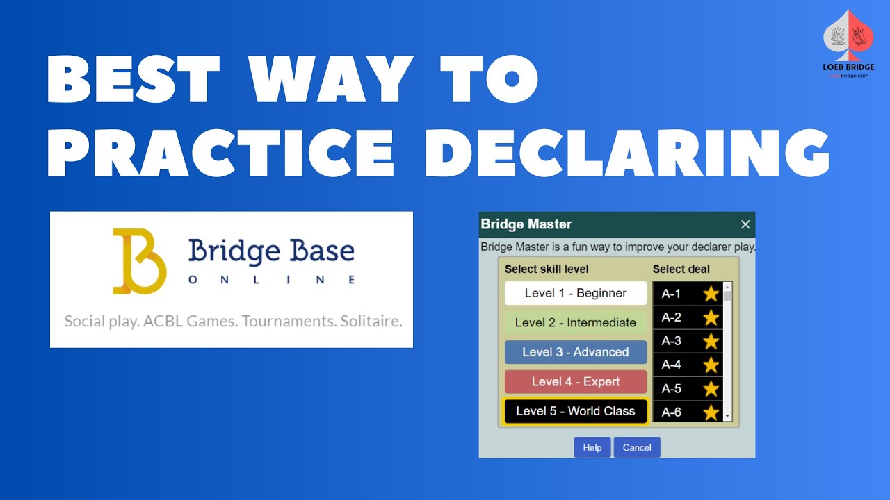 Best Way to Practice Declaring