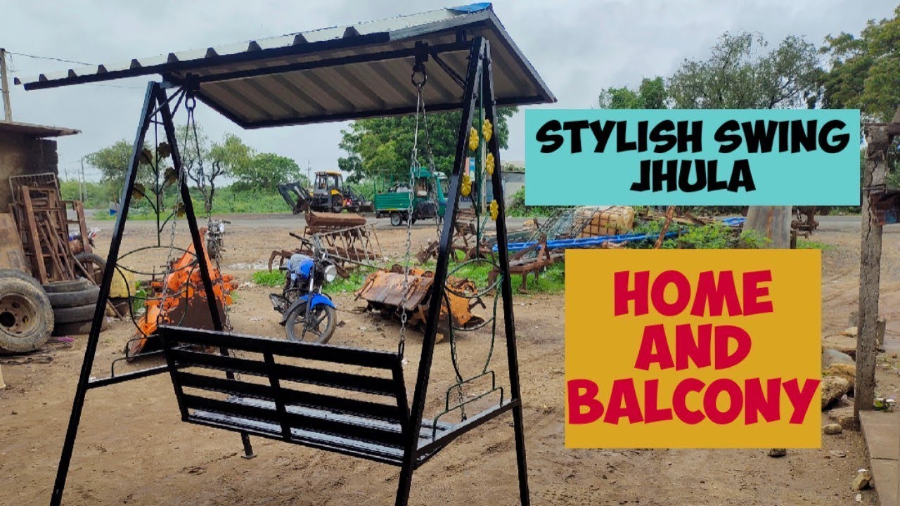 Steel Garden Swing Jhula || Stylish Swing Jhula for Indian home and balcony