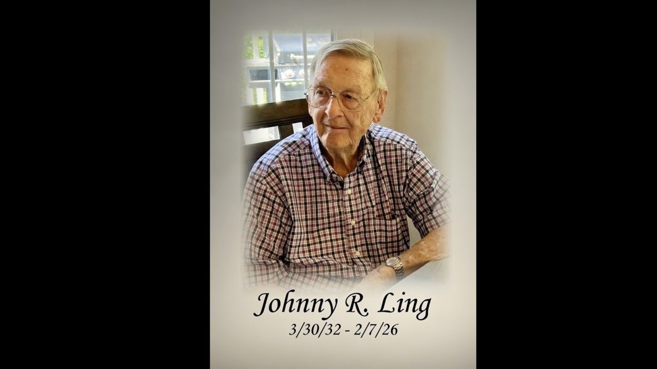 Funeral Service For Johnny Roland Ling