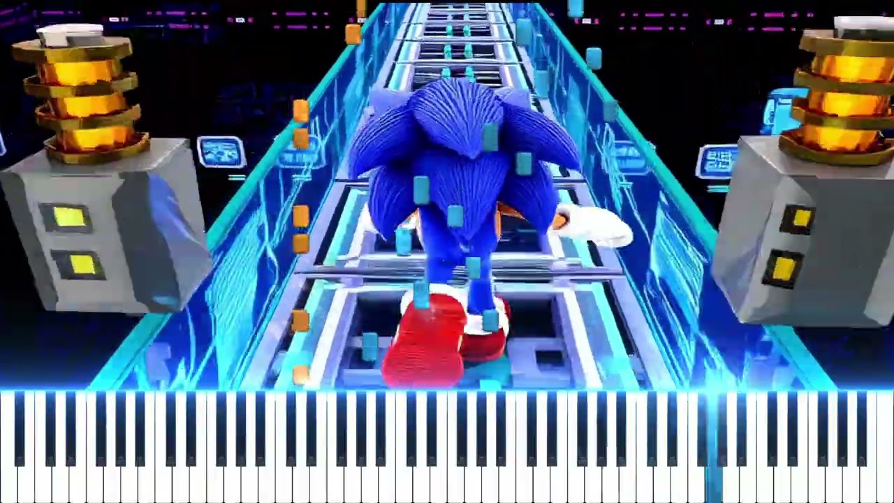 Sonic Chaos 💎 Electric Egg Zone 🎹MIDI🎹