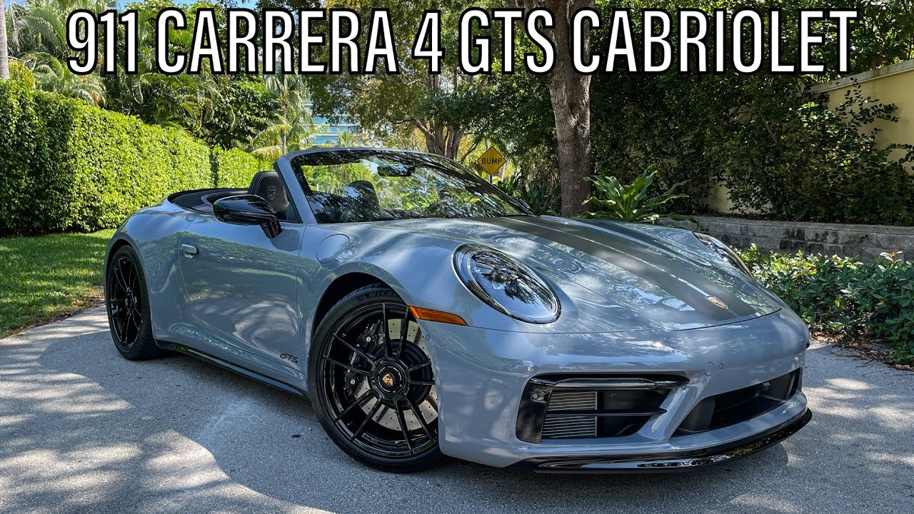 Porsche 911 Carrera 4 GTS Cabriolet 2023 TODA UNA EXPERIENCIA - Prueba de manejo Insideautos