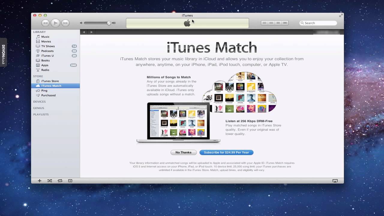 iTunes Match Part 1- Setup