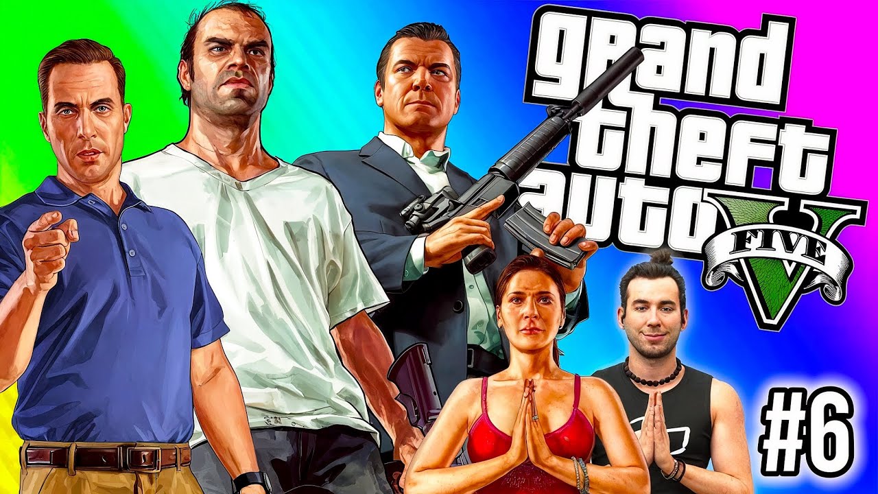 GTA 5 Trevor Shooting Up The Hood, Yoga And More! (Funny Moments) [Part 6]