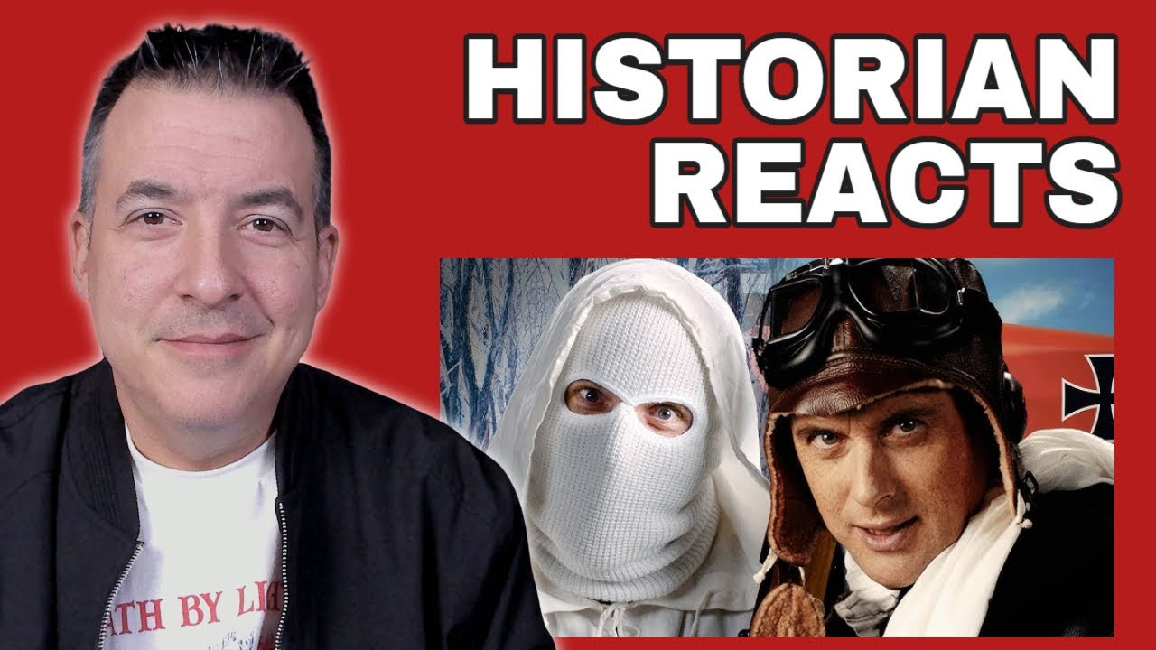 Red Baron vs White Death. Epic Rap Battles of History Reaction