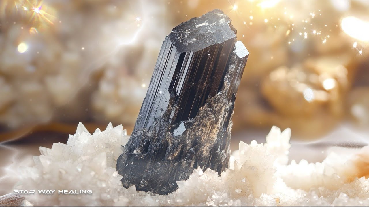 417 Гц Черный турмалин 💎 Устранение сглаза и негативной энергии 🧿 Духовный щит 🛡️ Рейки