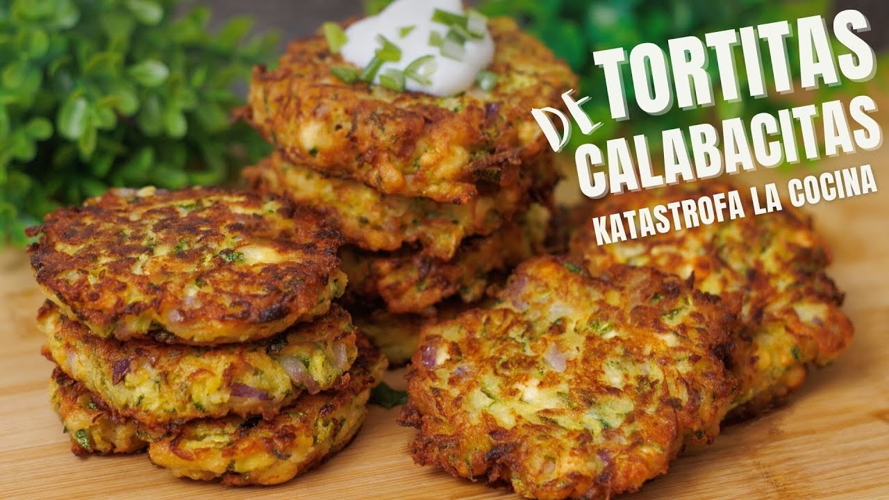 Puedo comer estas tortitas de calabacitas todos los días, la receta más fácil y rica con calabacitas