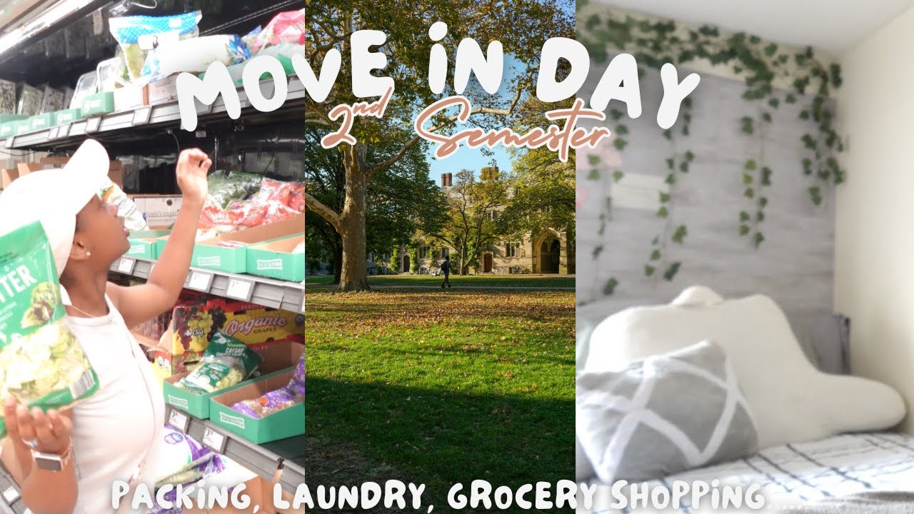 Move In Day Vlog (Getting settled in) | Second Year Series