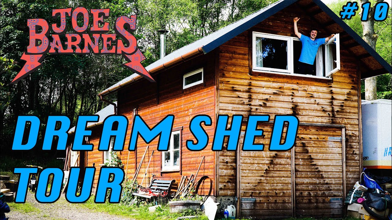 Joe Barnes Lockdown Bites #10 - DREAM SHED TOUR , Bike Cave , Workshop and all-round place to be.