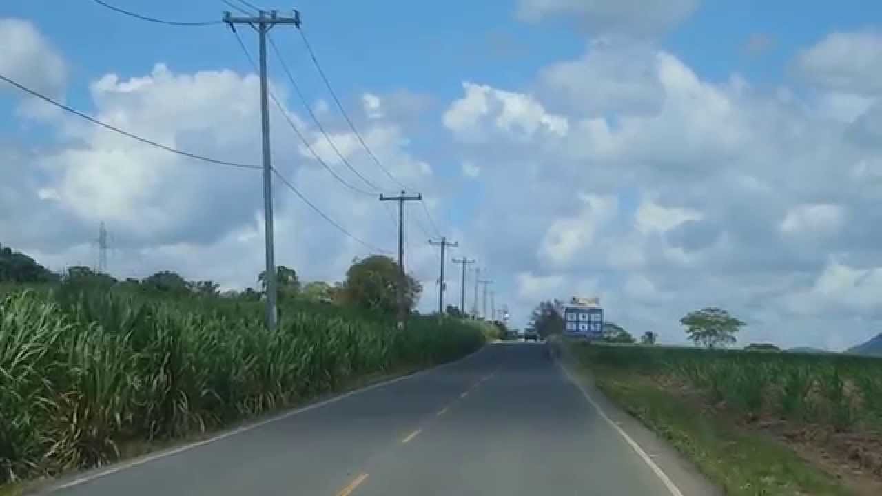 Tramo hermoso de la carretera hacia el Seibo