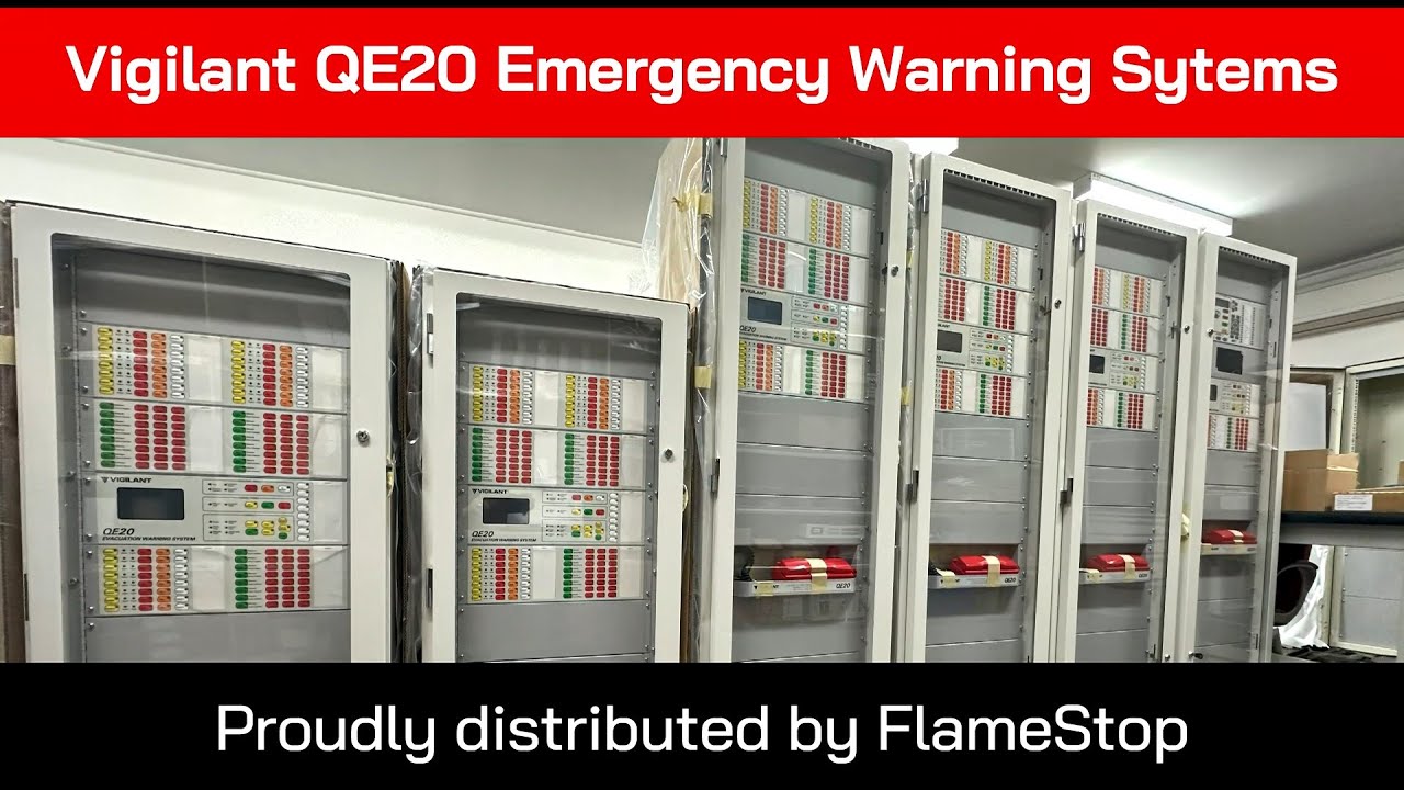 Vigilant QE20 Emergency Warning Systems distributed by FlameStop
