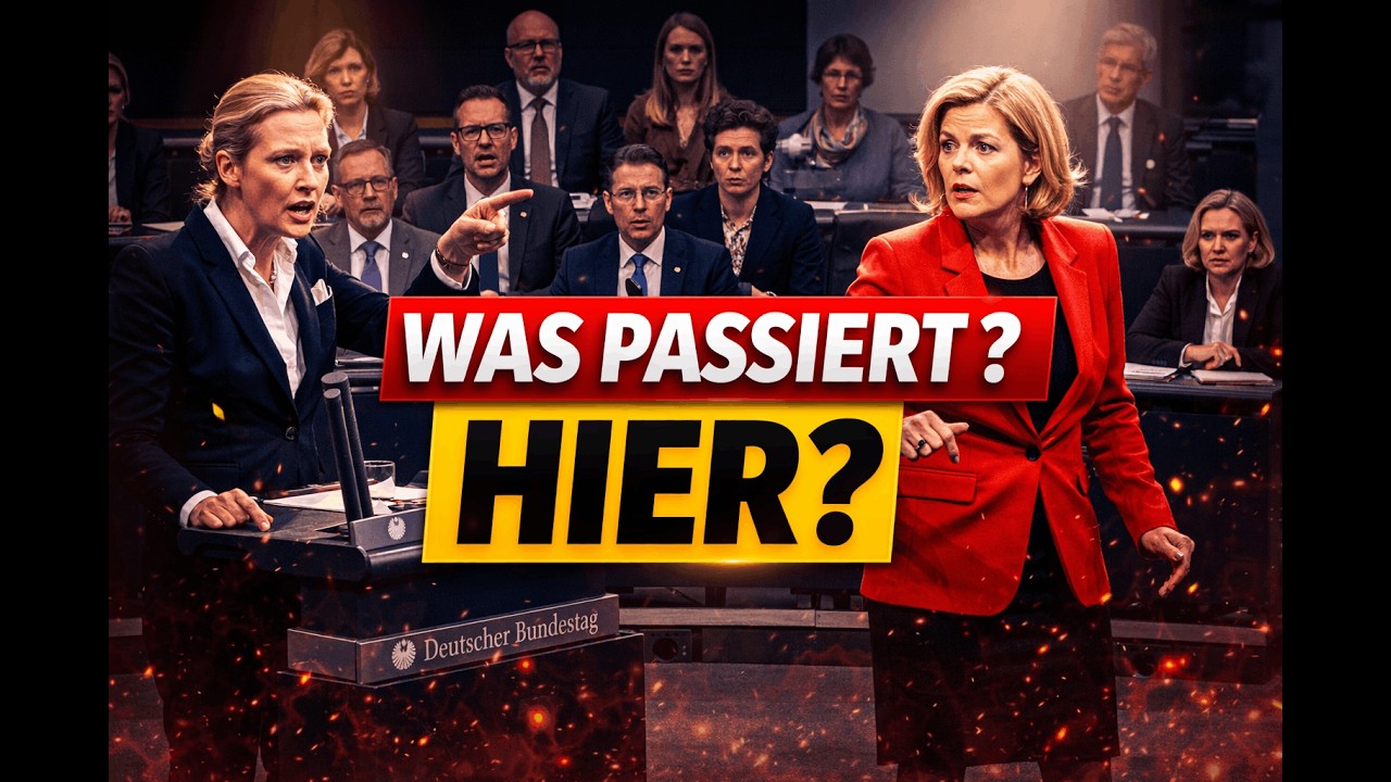 WEIDEL STELLT EINE FRAGE – Dann passiert DAS im Bundestag