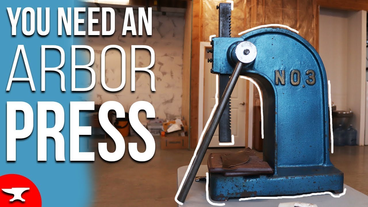 ARBOR PRESS for (LEATHER WORKING):  the perfect tool for not annoying everyone