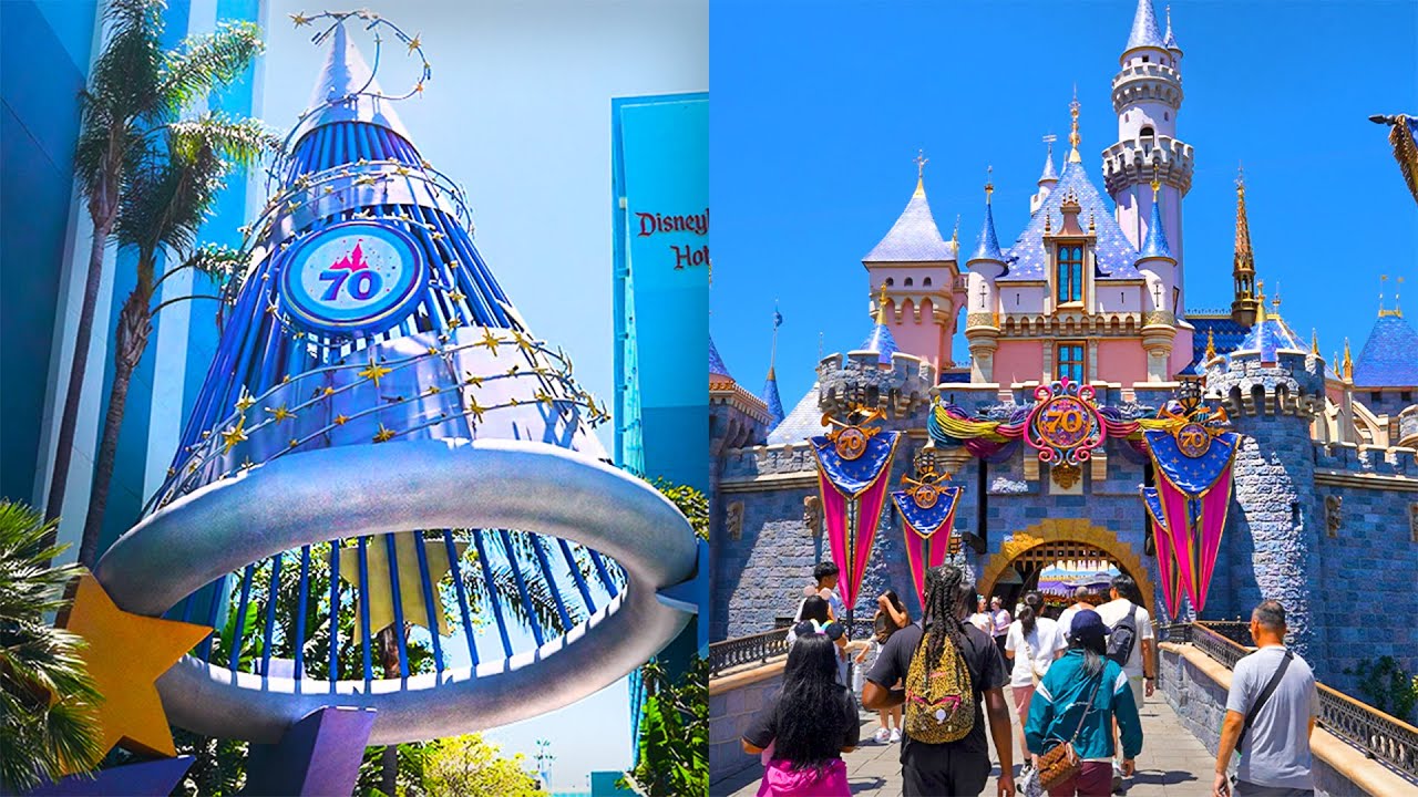 A Day at Disneyland Park & Hotel - Adventure Tower Room, Alice in Wonderland & Walkthrough