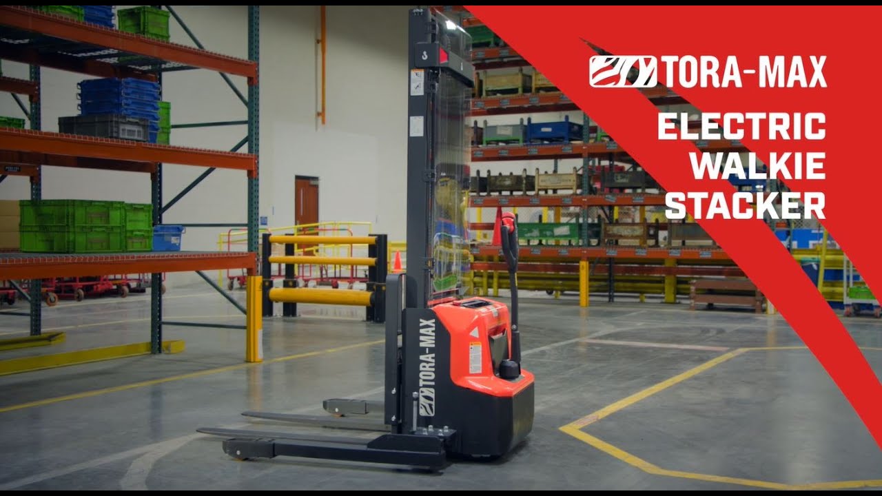 Tora-Max® Electric Walkie Stacker | Toyota Material Handling