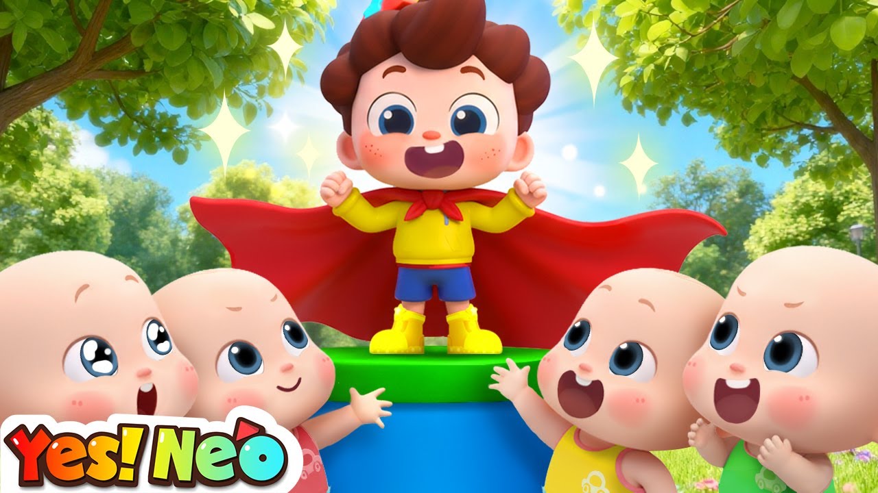 Be Brave, Baby! | I am a Super Hero | Emotions and Feelings | Nursery Rhyme & Kids Song | Yes! Neo