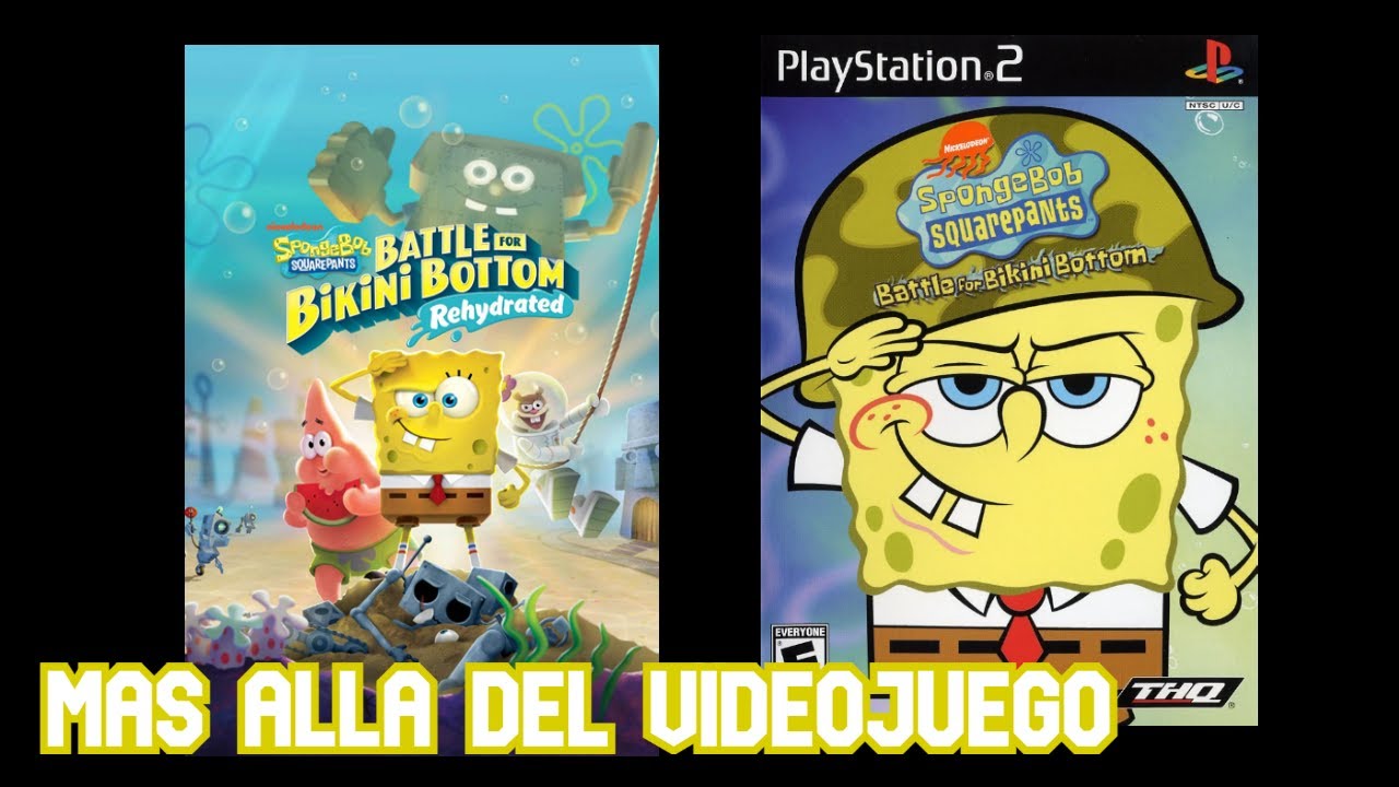 Fase beta y Contenido removido de Bob Esponja: Batalla por Fondo de Bikini | Mas allá del videojuego