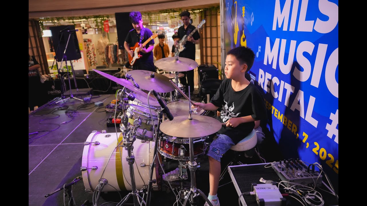 Mils Music Recital # 9 จิ๊จ๊ะ - Silly Fools Drums Cover By Nuer