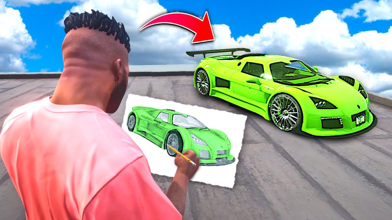GTA 5 Но всё, что я рисую, ОЖИВАЕТ!