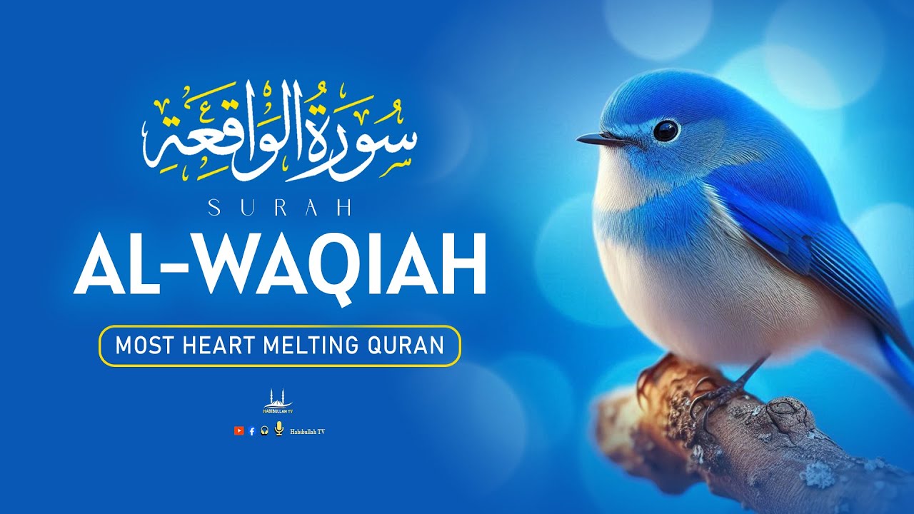 SURAH WAQIAH - سورة الواقعة | Best Heart Melting Quran Recitation And Beautoful Voice |Habibullah TV