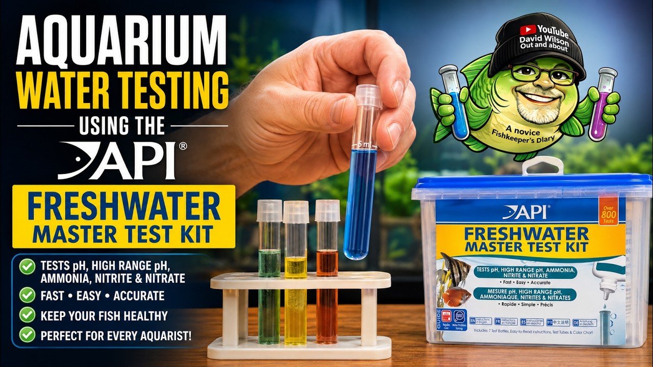 Aquarium Water Testing Using The API Freshwater Master Test Kit