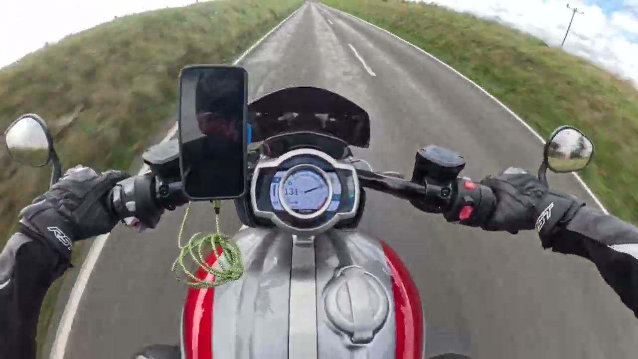 Isle of Man footage on the Rocket 3r