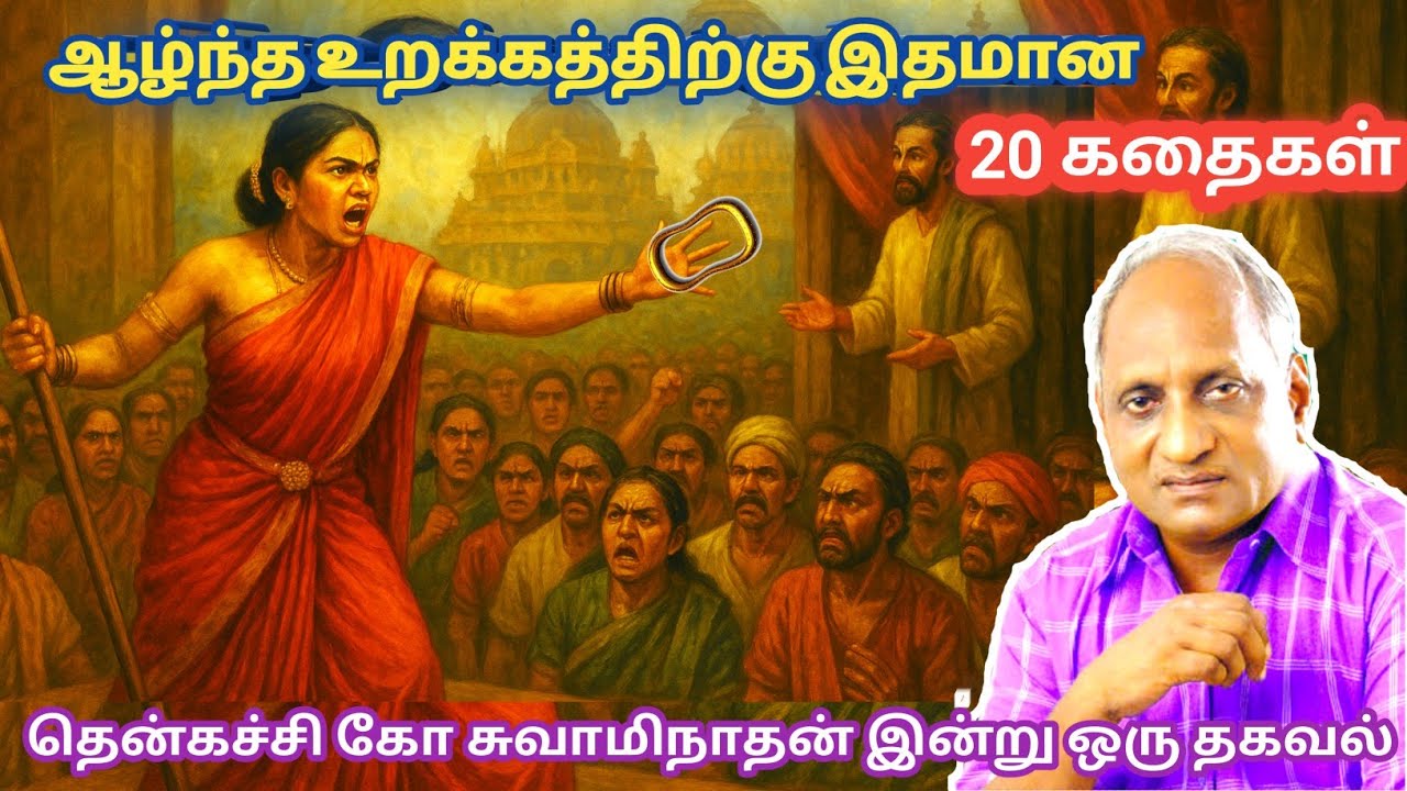 மன அழுத்தம் நீங்கி மன அமைதி   பெற சிறந்த பத்து கதைகள் | தென்கச்சி கோ சுவாமிநாதன் கதைகள்