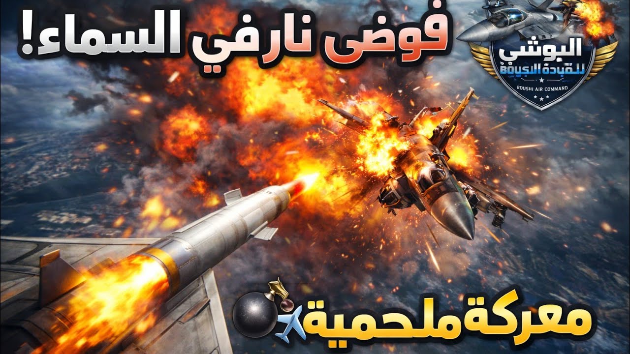 💣 إعصار الصواريخ! معركة جوية تنهي القاعدة في دقائق 🔥
