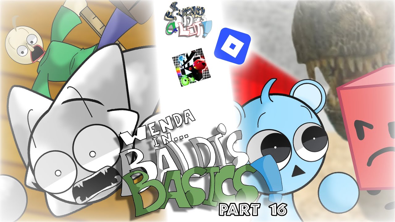 Wenda in Baldi&rsquo;s Basics! (Part 16) |A Roblox My Movie Animation 